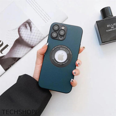 Magnetic iPhone 14 13 12 11 Pro Max Phone Case with Camera Lens Protection - by TechShopi - HomePage, iphone, iphonecase